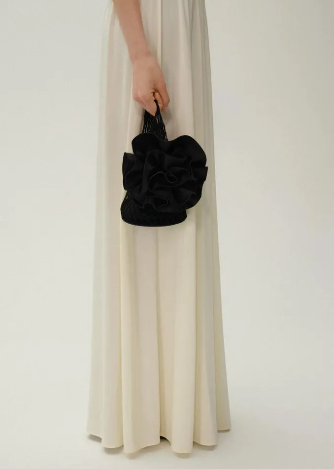 Shop Magda Butrym Handbags Small Devana Bag In Black Shop Magda Butrym Handbags Small Devana Bag In Black