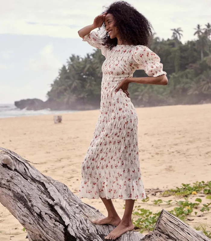 Shop ROXANNE DRESS Sweet Abelia DEN Dresses