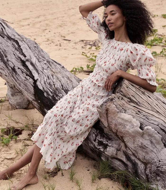Shop ROXANNE DRESS Sweet Abelia DEN Dresses
