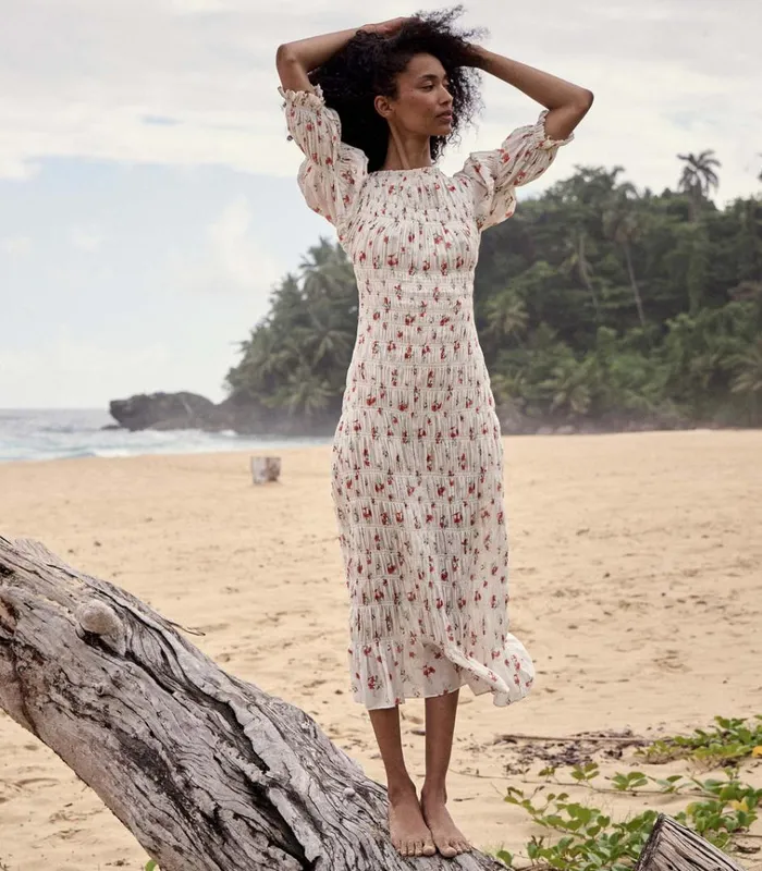 Shop ROXANNE DRESS Sweet Abelia DEN Dresses