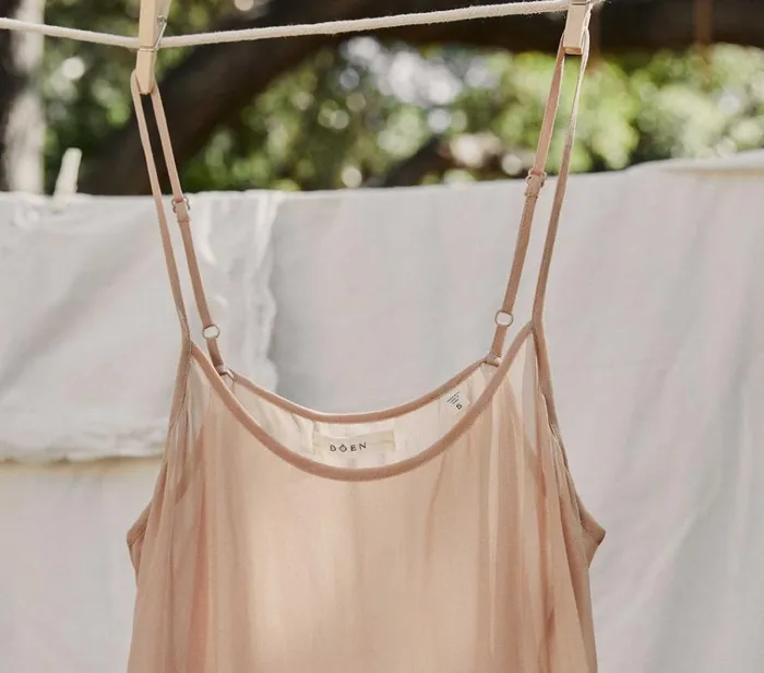 Shop SHORT SCOOP NECK SLIP Conch DEN Delicates and Sleepwear
