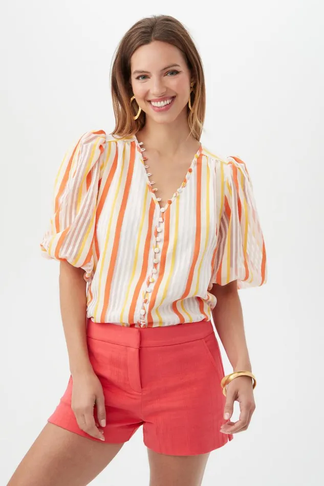SHOP Trina Turk ALL TOPS GRATITUDE TOP