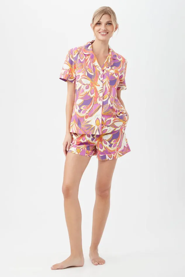SHOP Trina Turk WOMEN039S SLEEPWEAR SENEGAL GARDEN WOMEN039S SHORT SLEEVE SHORTY JERSEY PJ SET SHOP Trina Turk WOMEN039S SLEEPWEAR SENEGAL GARDEN WOMEN039S SHORT SLEEVE SHORTY JERSEY PJ SET