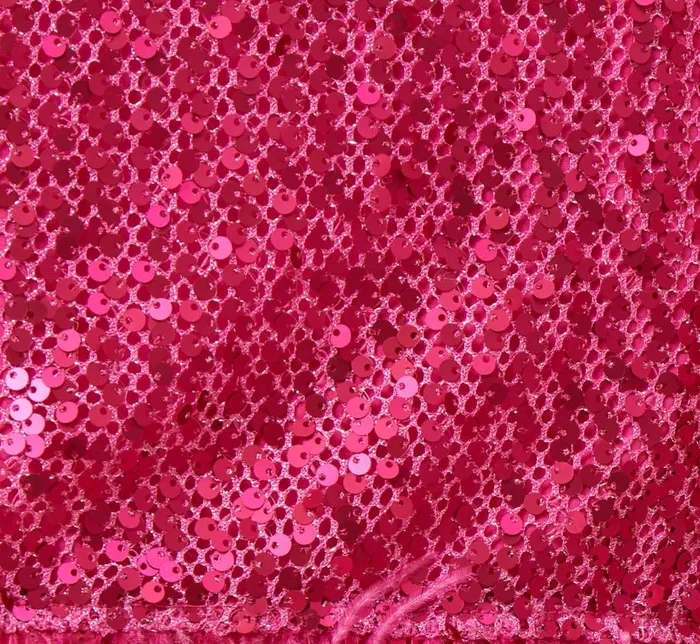 Short Dresses Womens Adrianna Papell Sequined Trapeze Halter Dress With Feather Trim In Hot Pink