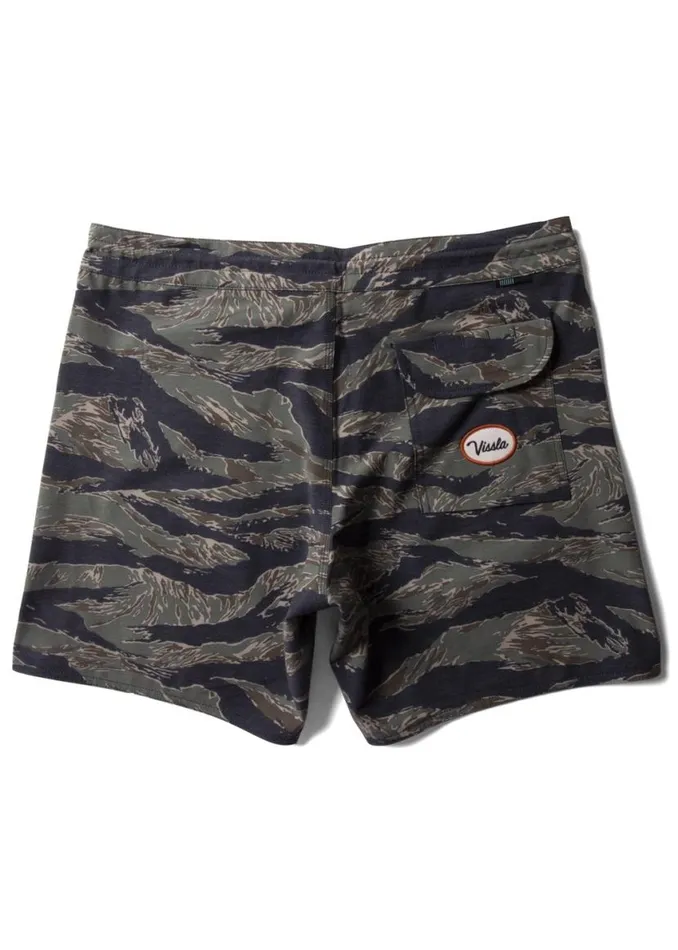 Short Sets 165quot Boardshort Tiger Camo Men Vissla Boardshorts