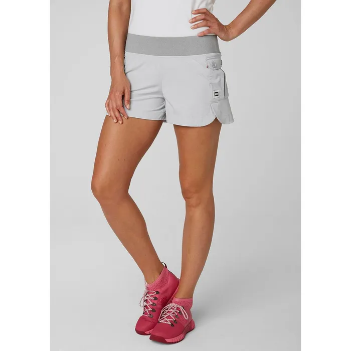 Shorts and Beachwear Women Helly Hansen W VETTA SHORTS 853 Grey Fog