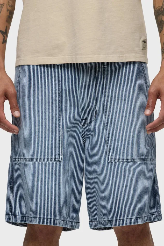 Shorts Men Hudson Jeans Work Short Railroad Shorts Men Hudson Jeans Work Short Railroad