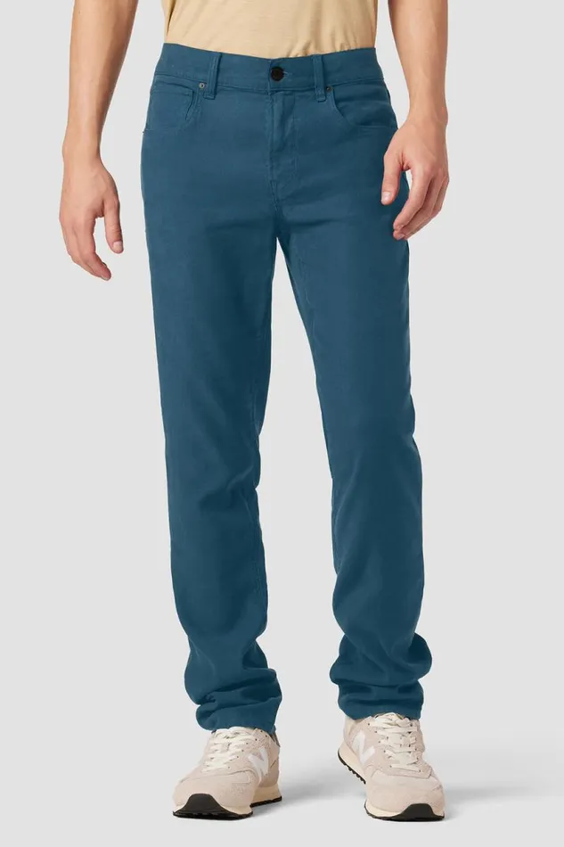 Slim Men Hudson Jeans Blake Slim Straight Twill Pant Blue Stone