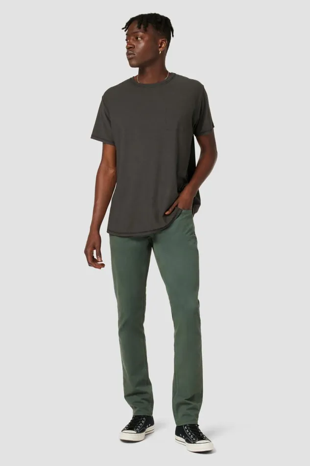Slim Men Hudson Jeans Blake Slim Straight Twill Pant Pine Slim Men Hudson Jeans Blake Slim Straight Twill Pant Pine