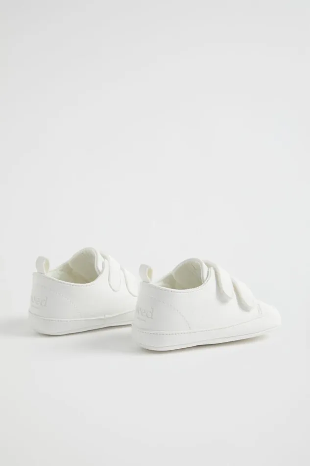 Sneakers and Trainers Baby Seed Heritage Mini Tab Trainer White