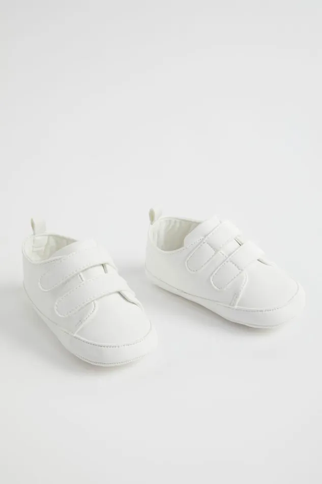Sneakers and Trainers Baby Seed Heritage Mini Tab Trainer White