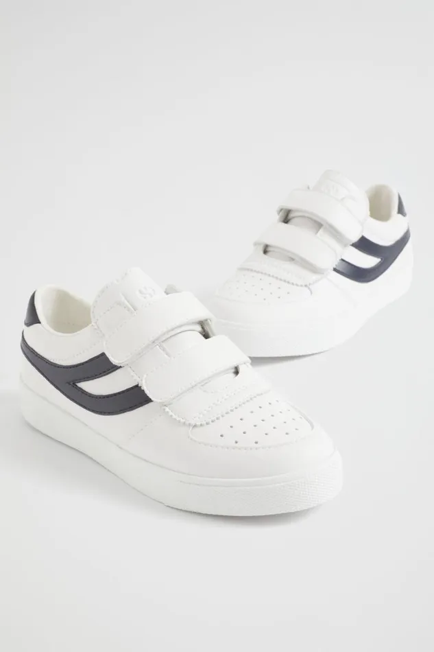 Sneakers and Trainers Boy Seed Heritage Superga Seattle Strap Sneaker White Blue