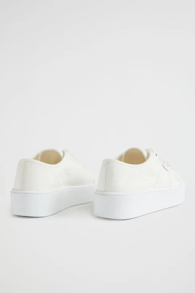 Sneakers Woman Seed Heritage Billie Flatform Sneaker White