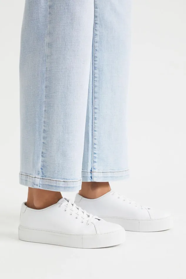 Sneakers Woman Seed Heritage Holland Leather Sneaker White