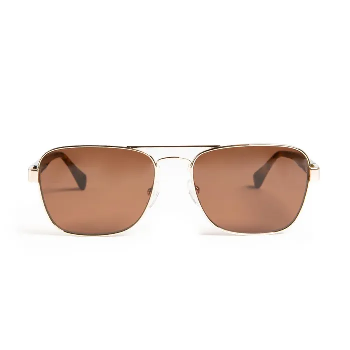 Sole Aviator Sunglasses 8211 Gold Women Bruno Magli Sunglasses