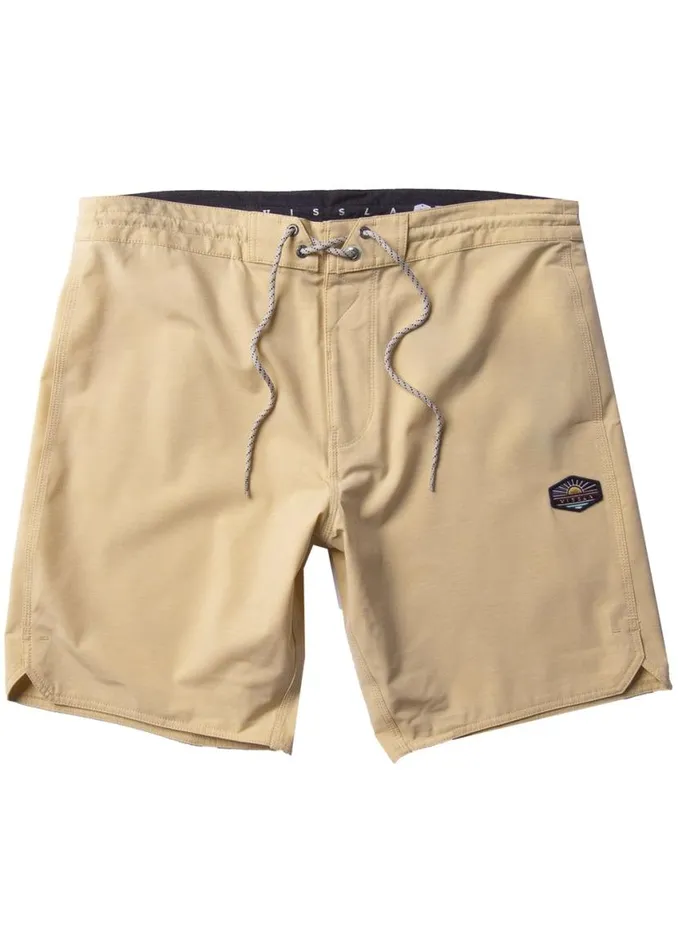 Solid Sets 185quot Boardshort Golden Hour Men Vissla Boardshorts