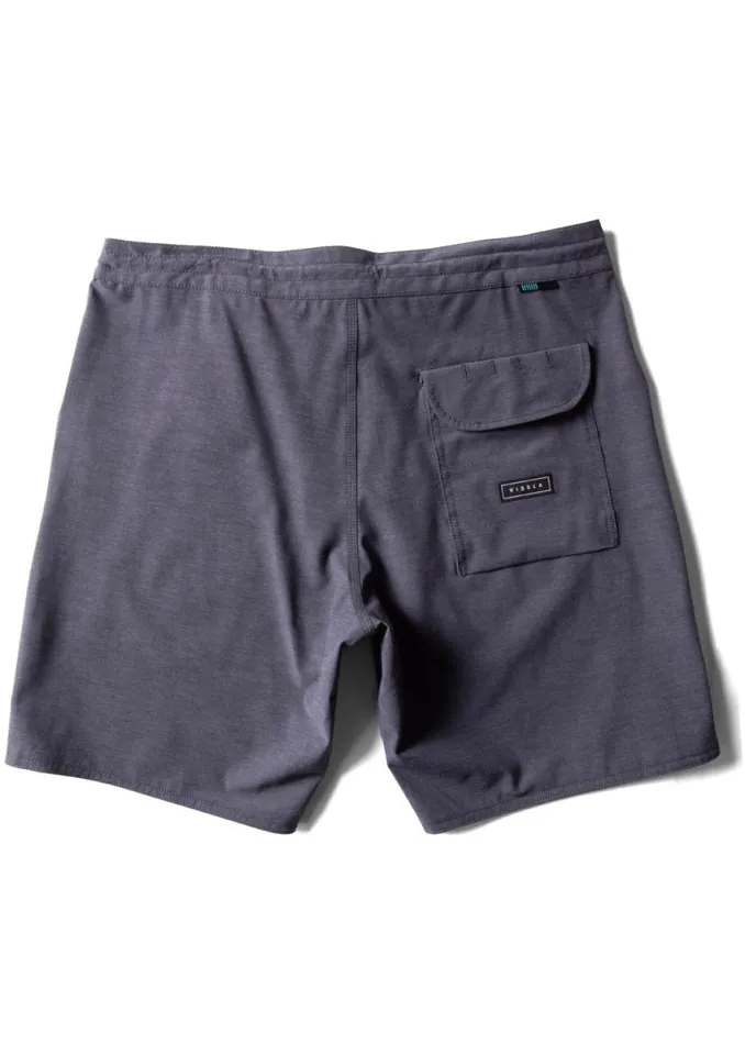 Solid Sets 185quot Boardshort Phantom Men Vissla Boardshorts
