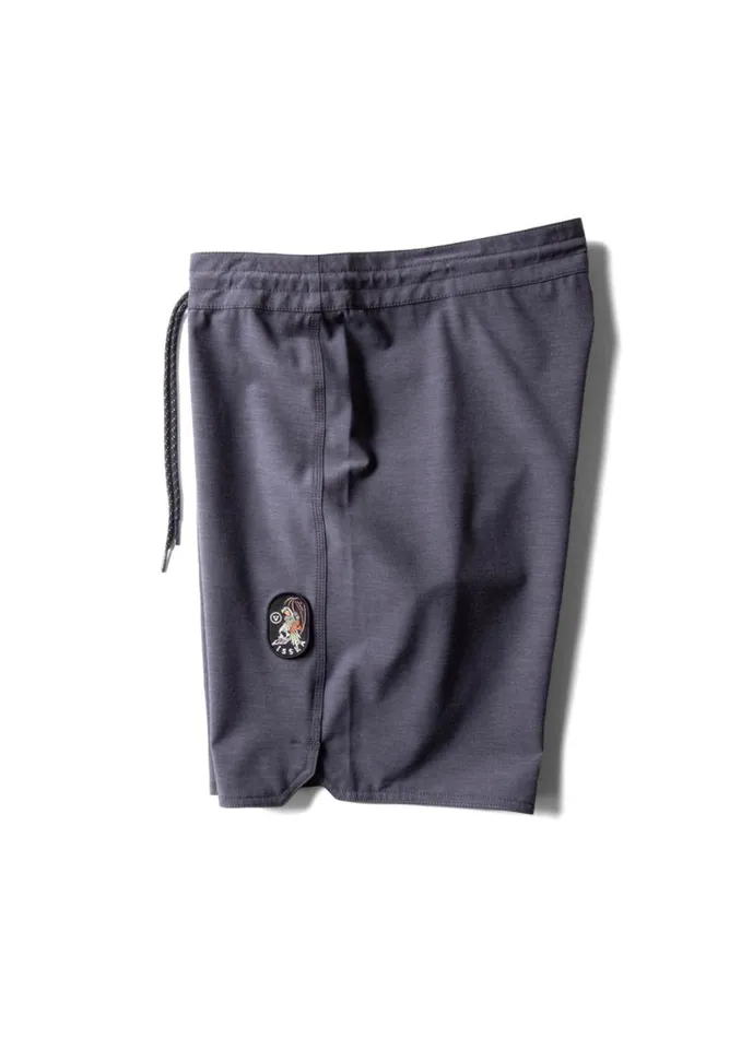Solid Sets 185quot Boardshort Phantom Men Vissla Boardshorts
