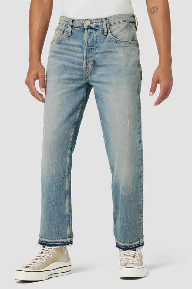Straight Leg Men Hudson Jeans Reese Straight Leg Jean Flashback