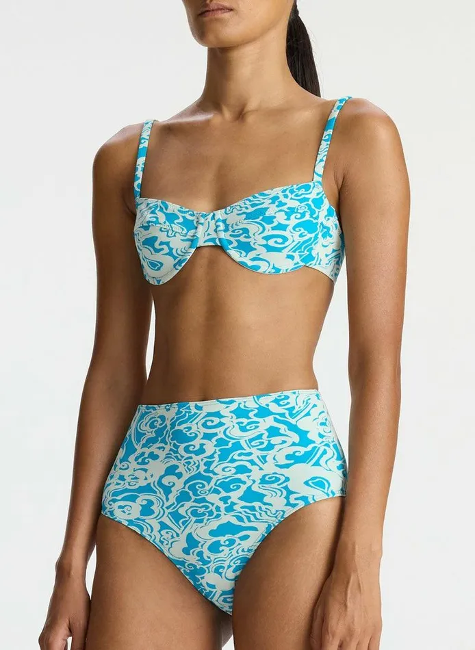 Suits Women ALC Isla Bikini Bottom Sconeblue Suits Women ALC Isla Bikini Bottom Sconeblue