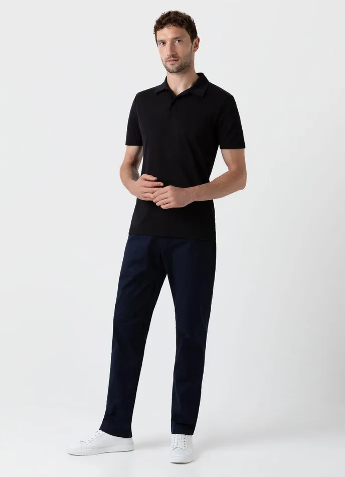 SUNSPEL Polo Shirts Riviera Polo Shirt Black 8211 Men