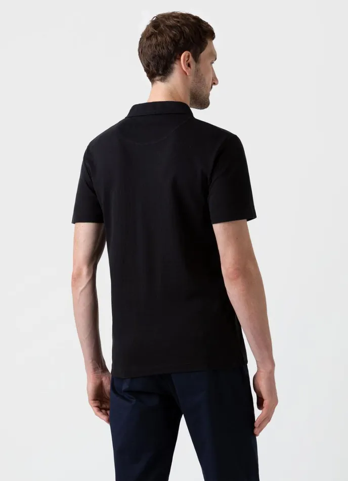 SUNSPEL Polo Shirts Riviera Polo Shirt Black 8211 Men