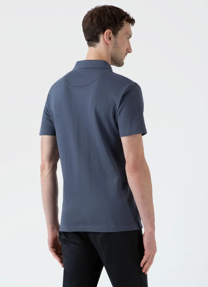 SUNSPEL Polo Shirts Riviera Polo Shirt Slate Blue 8211 Men