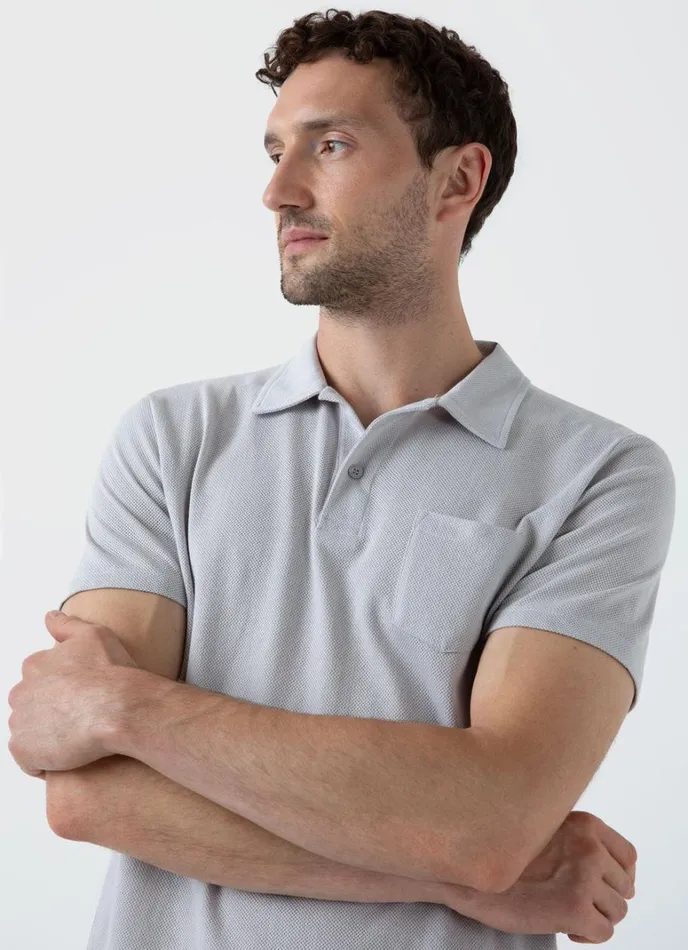 SUNSPEL Polo Shirts Riviera Polo Shirt Smoke 8211 Men