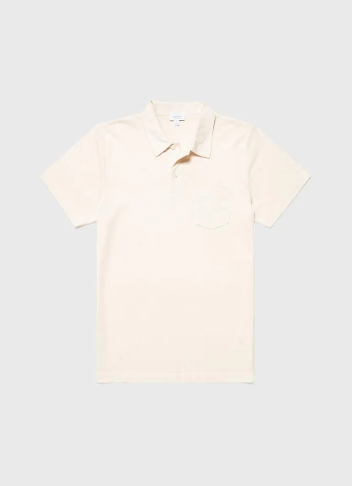 SUNSPEL Polo Shirts Undyed Riviera Polo Shirt Undyed 8211 Men