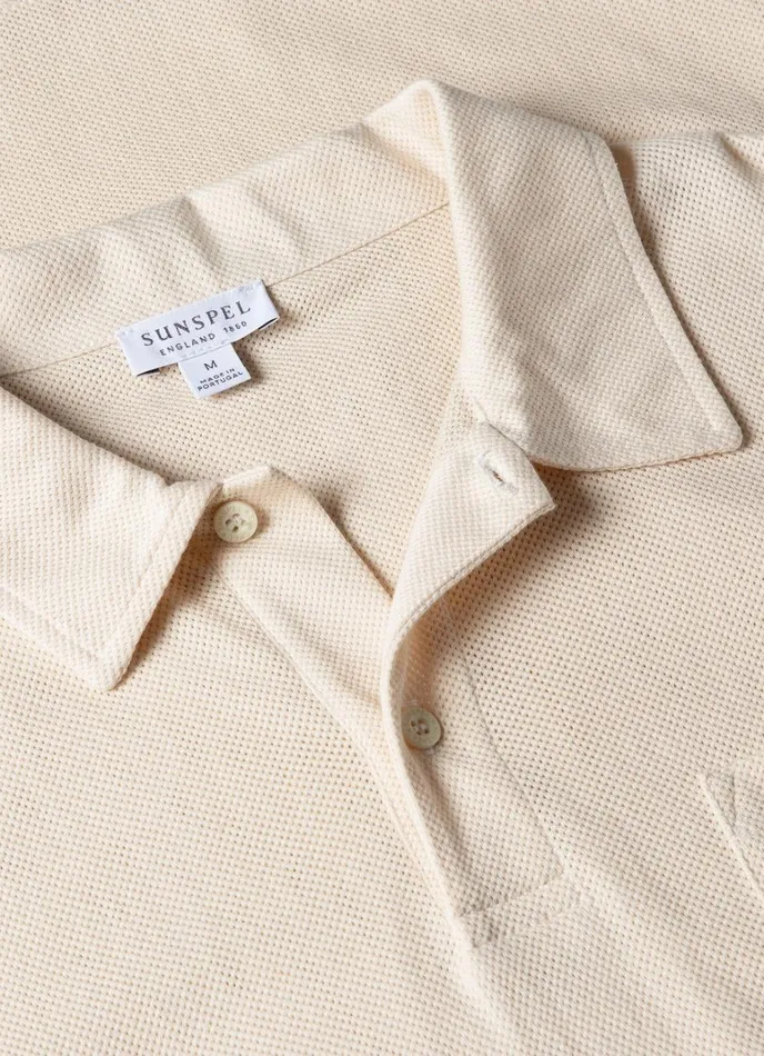 SUNSPEL Polo Shirts Undyed Riviera Polo Shirt Undyed 8211 Men
