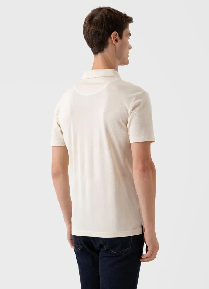 SUNSPEL Polo Shirts Undyed Riviera Polo Shirt Undyed 8211 Men