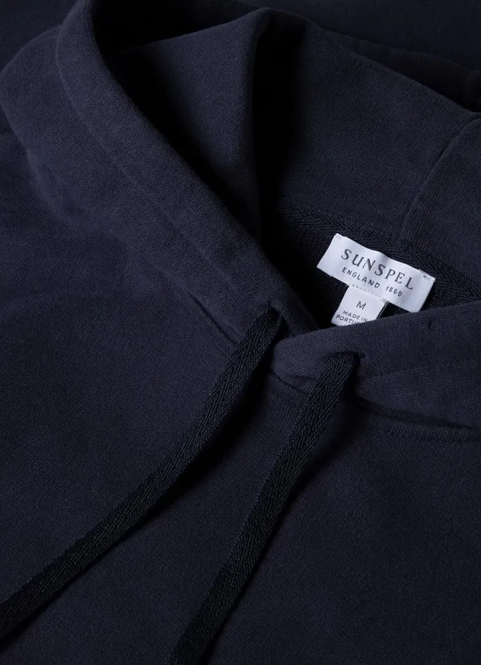 SUNSPEL Sweatshirts and Sweatpants Loopback Hoodie Navy 8211 Men
