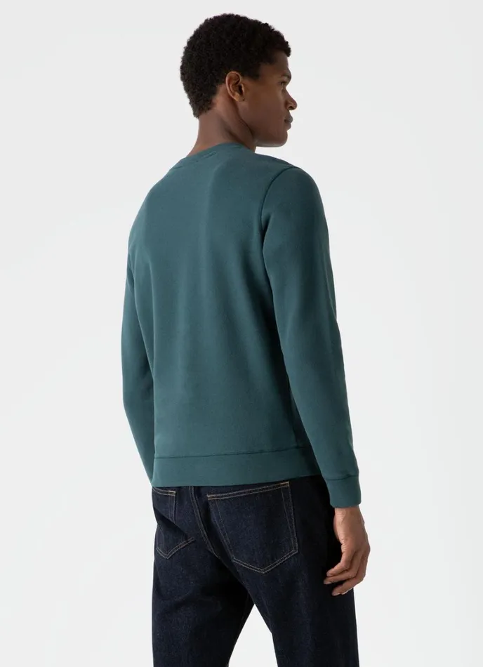 SUNSPEL Sweatshirts and Sweatpants Loopback Sweatshirt Peacock 8211 Men