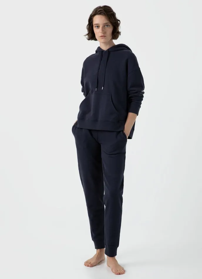 SUNSPEL Sweatshirts and Sweatpants Relaxed Loopback Sweatpants Navy 8211 Women SUNSPEL Sweatshirts and Sweatpants Relaxed Loopback Sweatpants Navy 8211 Women