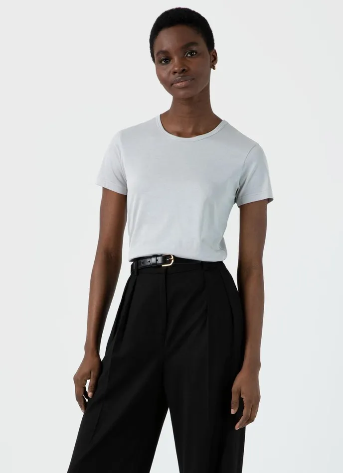SUNSPEL Tshirts and Tops Classic Tshirt Smoke 8211 Women