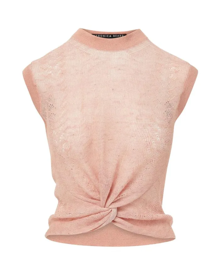 Sweaters Shop Veronica Beard Kellen TwistFront Sweater Army