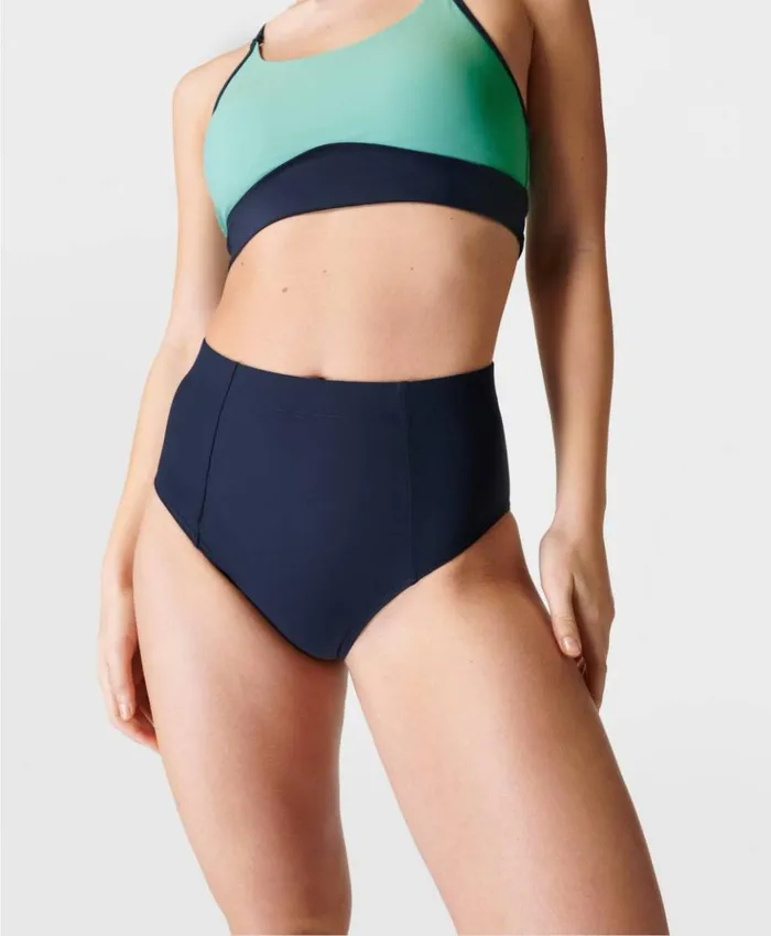 Sweaty Betty Brook High Waist Xtra Life Bikini Brief French Navy Blue Clothing Sweaty Betty Brook High Waist Xtra Life Bikini Brief French Navy Blue Clothing