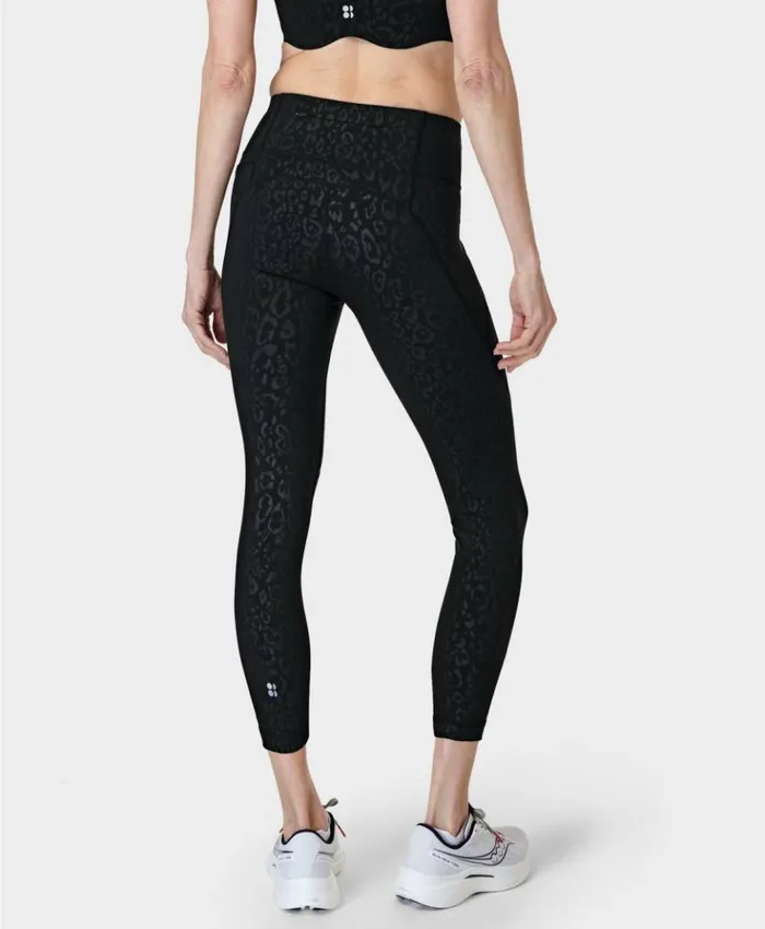 Sweaty Betty Power 78 Embossed Workout Leggings Black Leopard Emboss Print Clothing 78 Length Sweaty Betty Power 78 Embossed Workout Leggings Black Leopard Emboss Print Clothing 78 Length