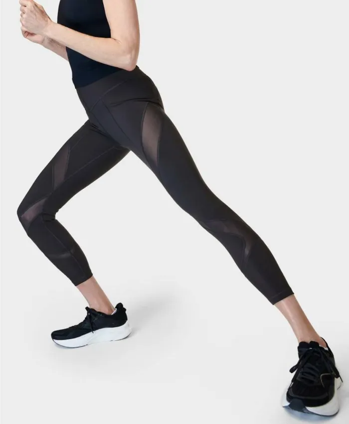 Sweaty Betty Power Illusion Mesh 78 Workout Leggings Dark Grey Clothing Full Length Sweaty Betty Power Illusion Mesh 78 Workout Leggings Dark Grey Clothing Full Length