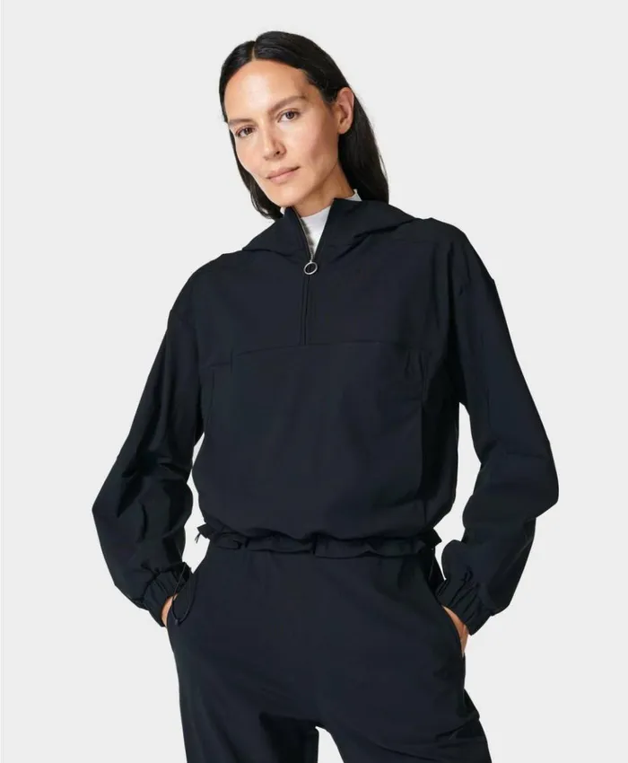 Sweaty Betty Winter Explorer Hoodie Black Clothing Sweatshirts Hoodies