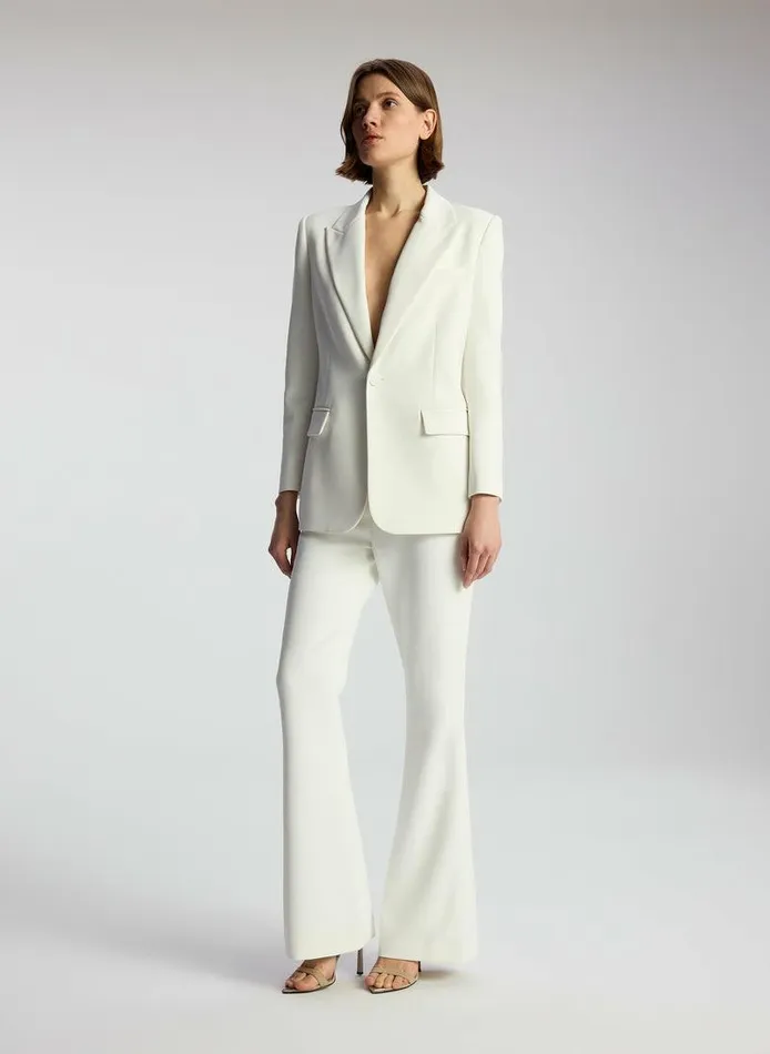 Swim Women ALC Davin III Stretch Tailored Jacket Off White Swim Women ALC Davin III Stretch Tailored Jacket Off White