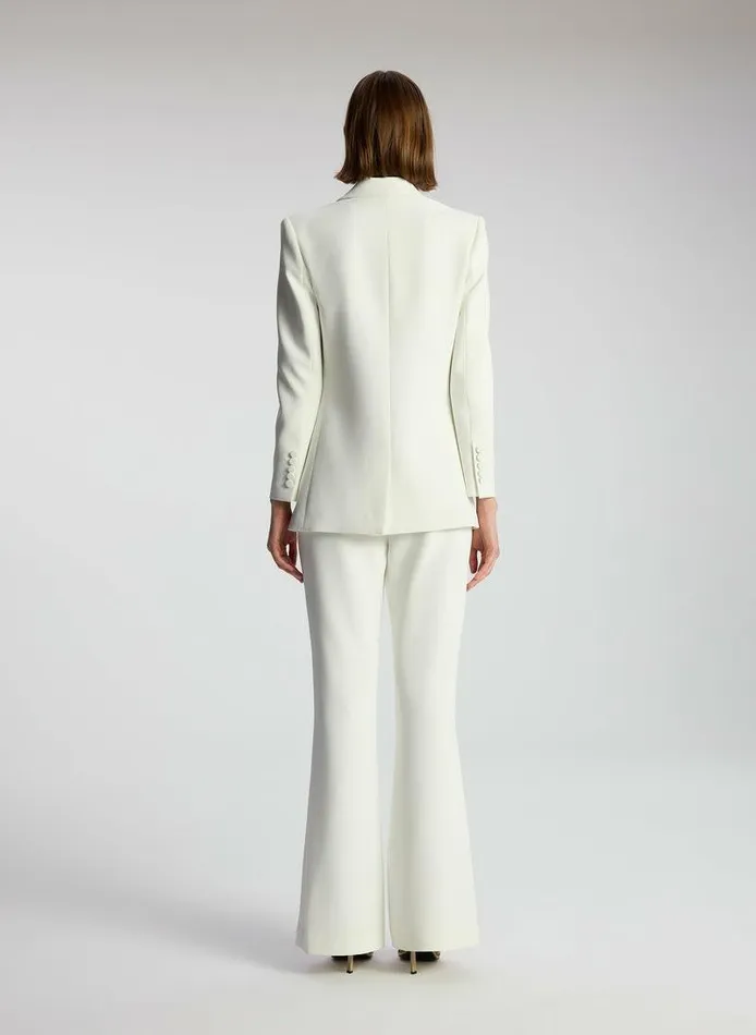 Swim Women ALC Davin III Stretch Tailored Jacket Off White Swim Women ALC Davin III Stretch Tailored Jacket Off White