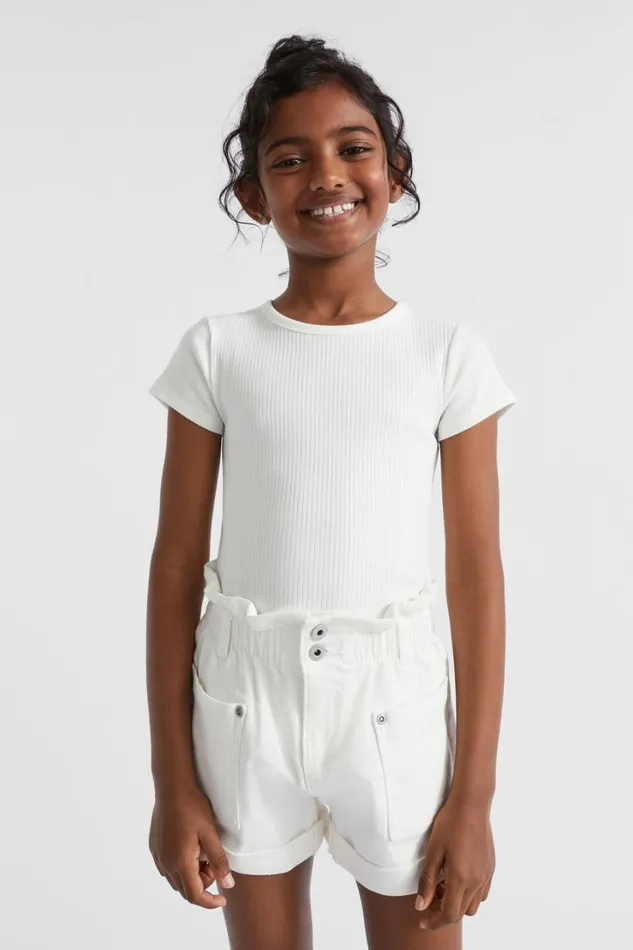 TShirts and Tops Girl Seed Heritage Core Rib Tee Canvas
