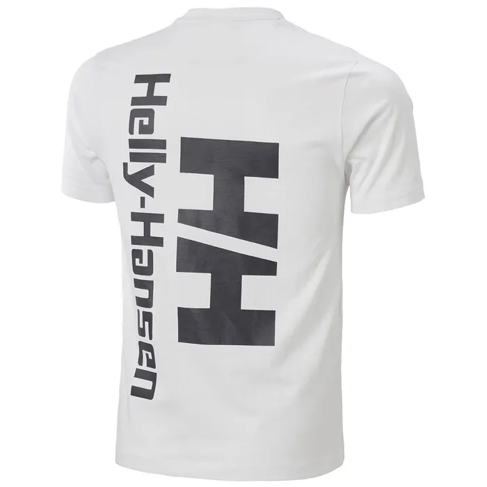 TShirts Men Helly Hansen YU20 LOGO TSHIRT 001 White