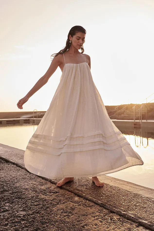 TAHITI LEMON MIDI DRESS Women DISSH Midi Dresses