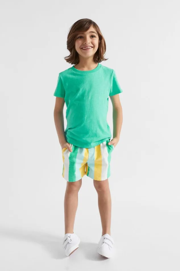 Teen Boy Boy Seed Heritage Core Basic Tee Jade Green
