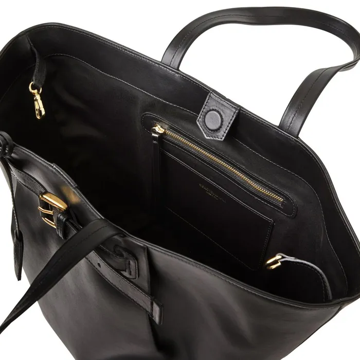 Tessa Black Calf Tote Women Bruno Magli Handbags