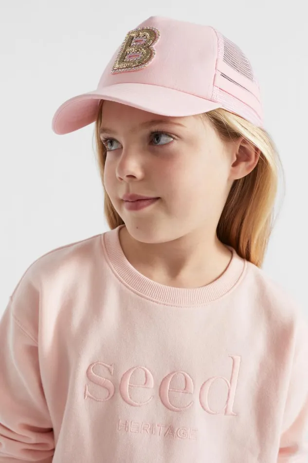 The AZ Of Initials Girl Seed Heritage Glitter Initial Cap T