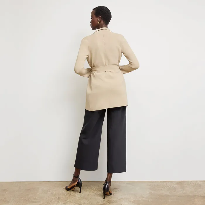 The Merritt Wrap Jardigan Latte Jackets M M LaFleur Women