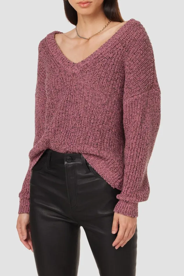 Tops and Sweaters Women Hudson Jeans V Neck Sweater Provence